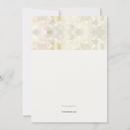 Cool Shades Invitation Kaart (Achterkant)