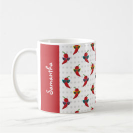 Cool Shades Red Chili Pattern Koffiemok