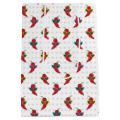 Cool Shades Red Chili Pattern Medium Cadeauzakje (Achterkant)