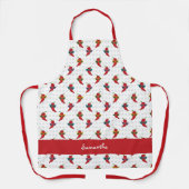 Cool Shades Red Chili Pattern Schort (Voorkant)