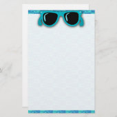 Cool Shades Stationery Briefpapier (Voorkant / Achterkant)