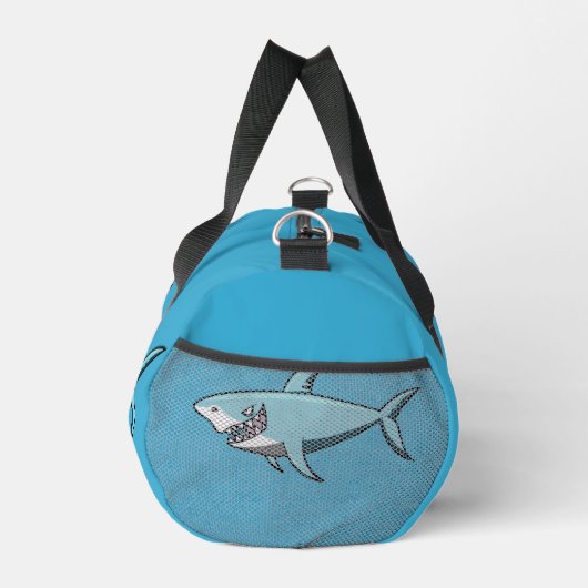 Cool Shark aangepaste naam Plunjezak (Rechts)