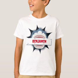 Cool Shark Cartoon T-shirt