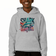 Cool Shark Kinder Hoodie - Duik in stijl en comfor