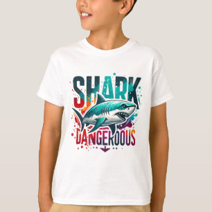 Cool Shark Kinder T-Shir – Duik in stijl en comfor T-shirt