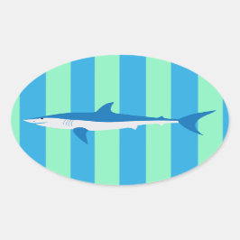 Cool SHARK Party Sticker