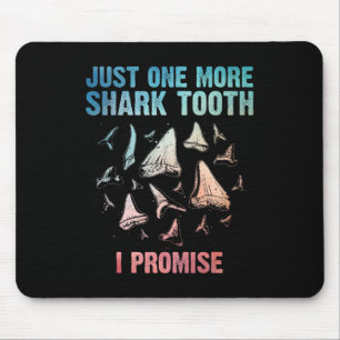Cool Shark Teeth Art Voor Mannen Vrouwen Megalodon Muismat
