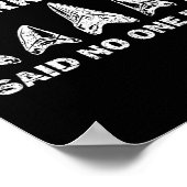 Cool Shark Teeth Collector Gift Funny Shark Teeth Poster (Hoek)