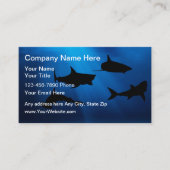 Cool Shark Vist Visitekaartjes (Voorkant)