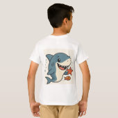 Cool Shark with Sunglasses T-Shirt (Achterkant volledig)