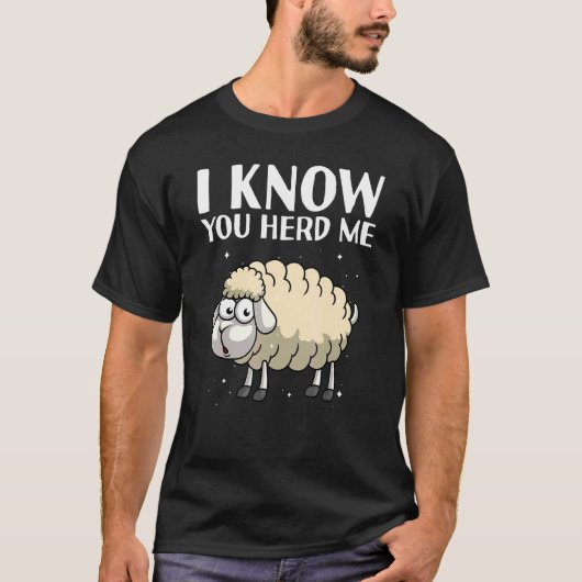 Cool Sheep For Men Women Lamb Animal  Herd Farmer  T-shirt (Voorkant)