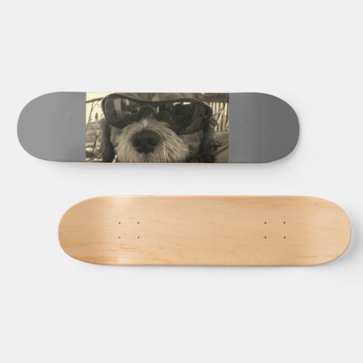 Cool Shih Tzu Dog Persoonlijk Skateboard (Horizontaal)
