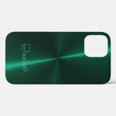 Cool Shiny Radial Metal Case-Mate iPhone Case (Achterkant (horizontaal))