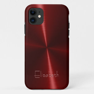 Cool Shiny Radial Metal iPhone 11 Hoesje