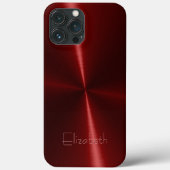 Cool Shiny Radial Metal Case-Mate iPhone Case (Achterkant)