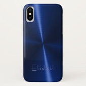 Cool Shiny Radial Metal Case-Mate iPhone Case (Achterkant)