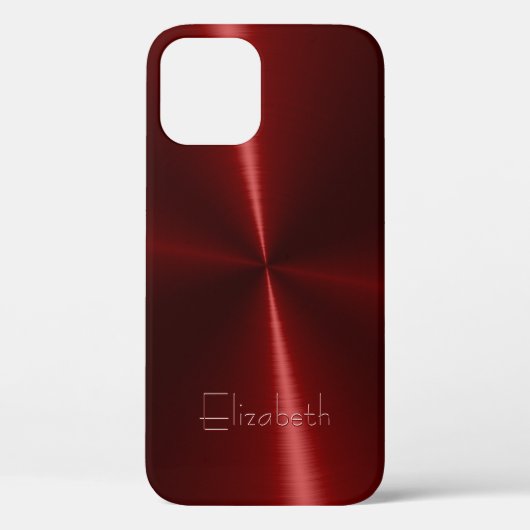Cool Shiny Radial Metal Case-Mate iPhone Case (Achterkant)