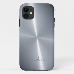 Cool Shiny Radial Metallic iPhone 11 Hoesje