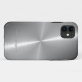 Cool Shiny Radial Metallic Case-Mate iPhone Case (Achterkant (horizontaal))