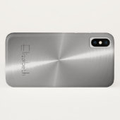 Cool Shiny Radial Metallic Case-Mate iPhone Case (Achterkant (horizontaal))