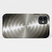 Cool Shiny Radial Metallic Case-Mate iPhone Case (Achterkant (horizontaal))