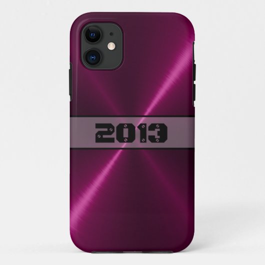 Cool Shiny Stainless Steel Metal Case-Mate iPhone Case (Achterkant)