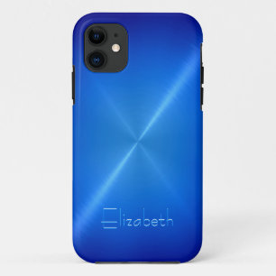 Cool Shiny Steel Metal iPhone 11 Hoesje