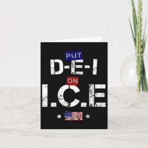 cool Shirt dat zegt zet dei op ijs-pro trump de Kaart