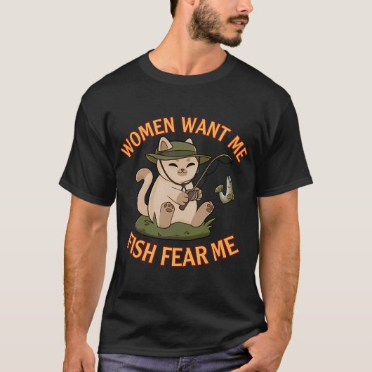 Cool shirt met twee vissen (Voorkant)