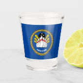 COOL! Shot glas-Bowling- Aangepaste Bowler - Naam  Glas (Voorkant)