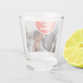 Cool! Shot Glass - gepersonaliseerd Glas (Achterkant)