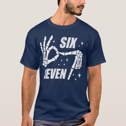 Cool Si Seven Nummer Gen Alpha Slang 6 7rending Mi T-shirt (Voorkant)