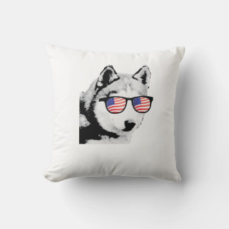 Cool Siberian Husky Dog Kussen