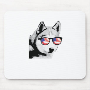 Cool Siberian Husky Dog Muismat