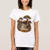 Cool Silver ABSTRACT ART Statement T-shirt v2 (Voorkant)