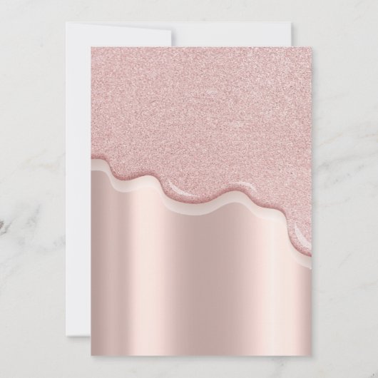 Cool Silver Glitter Drivers, Eiffeltoren Quinceañe Kaart (Achterkant)