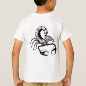 Cool Silver Scorpion T-shirt (Achterkant)