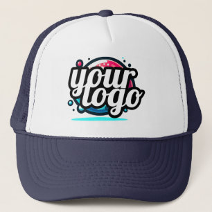 Cool Simple Business Logo Custom Trucker Pet