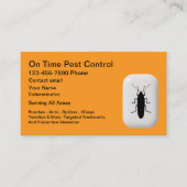 Cool Simple Pest Control Services Visitekaartje (Voorkant)