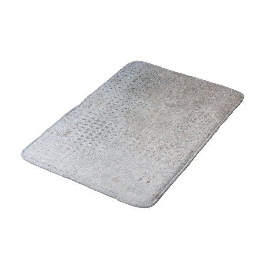 Cool Simple & Quirky Funny Realistic Grey Concrete Badmat (Gekanteld)