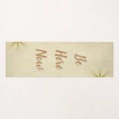 Cool Simple Yoga Matten-Be Here Now Yogamat (Voorkant (horizontaal))