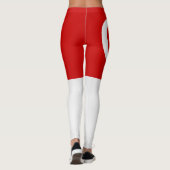 Cool Singapore vlag-Mode Leggings (Achterkant)