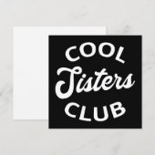 Cool Sisters Club I (Voorkant / Achterkant)