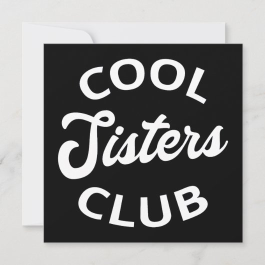 Cool Sisters Club I (Voorkant)