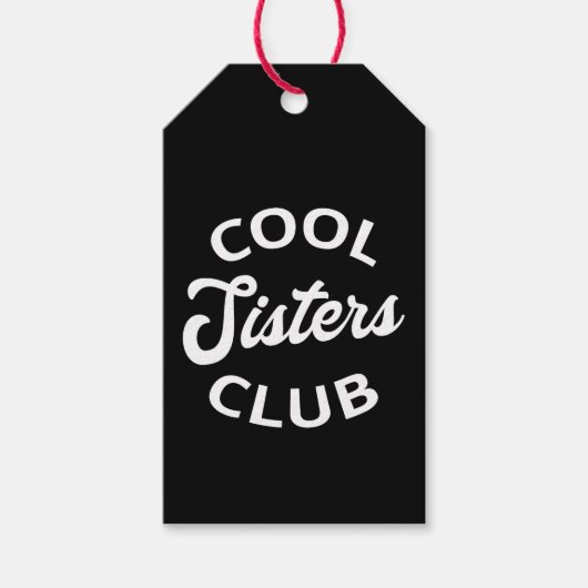 Cool Sisters Club I Cadeaulabel (Voorkant)