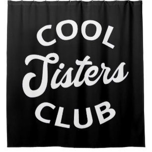 Cool Sisters Club I Douchegordijn