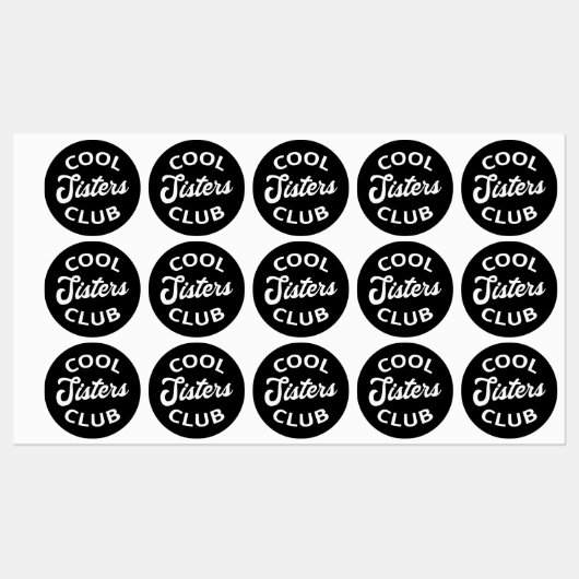 Cool Sisters Club I Labels (Vel)
