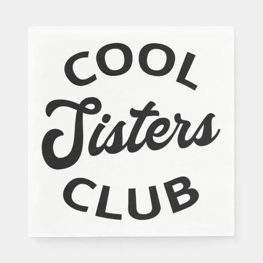 Cool Sisters Club I Servet (Voorkant)