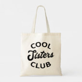 Cool Sisters Club I Tote Bag (Achterkant)