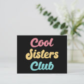 Cool Sisters Club II Briefkaart (Staand voorkant)